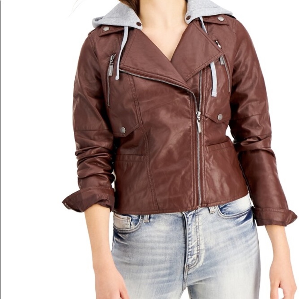 Brown leather Jacket